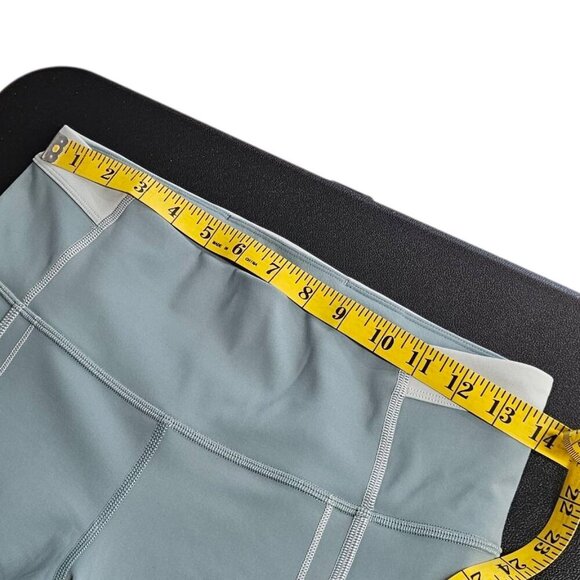 Athleta Rainier Evolve 7/8 Tight, Seafoam. Athletic, Leggings, Outdoor, Size M - Picture 9 of 10